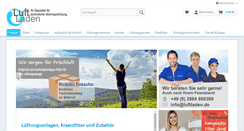 Desktop Screenshot of luftladen.com